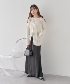 earth music&ecology 微シアーメロープルオーバー