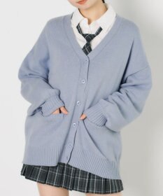 WEGO 【SCHOOL ITEM】ニットカーディガン