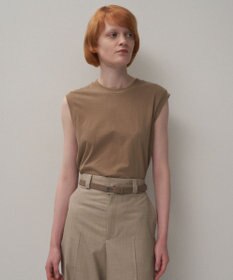 ATON FRESCA NUBUCK | レギュラーフィットタンクトップ