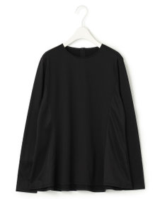 ICB 【洗える】リバーストレッチジャージー ペプラムカットソー