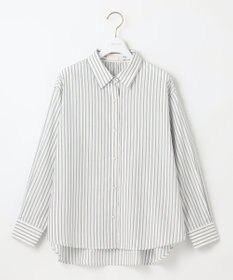 ANY SIS 【UVケア】イージーケアストライプ シャツ