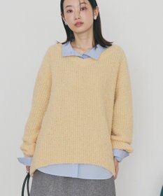 AMERICAN HOLIC ミニシャギーラメニットプルオーバー