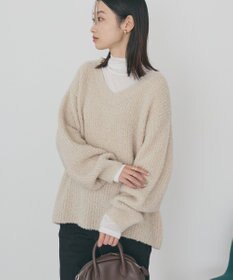 AMERICAN HOLIC ミニシャギーラメニットプルオーバー