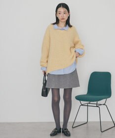 AMERICAN HOLIC ミニシャギーラメニットプルオーバー