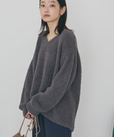 AMERICAN HOLIC ミニシャギーラメニットプルオーバー