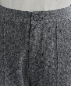 Tiaclasse 【洗える】ウール調キュロットパンツ