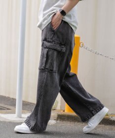 WEGO デニムカーゴパンツ