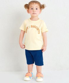 MIKI HOUSE HOT BISCUITS 【70-120cm】ロゴシリーズ 半袖Tシャツ