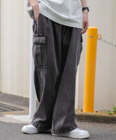 WEGO デニムカーゴパンツ