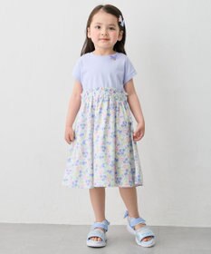 ANY KIDS 【接触冷感】ひんやり ドッキングワンピース