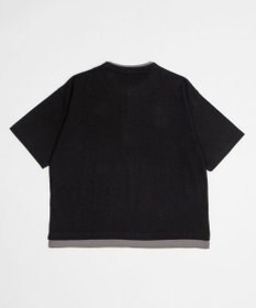 WEGO 【ユニセックス着用ITEM/MLサイズ展開】フェイクレイヤードヘンリーネックT（SS）