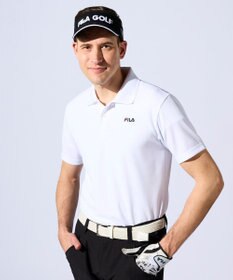 FILA GOLF／marie claire 【FILA GOLF】ワンポイントロゴ半袖ポロシャツ