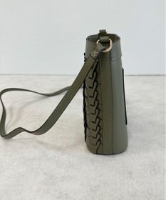 LA BAGAGERIE 【veganview】v piece mesh mini shoulder bag