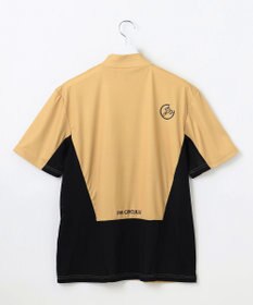 PW CIRCULUS 【吸水速乾 / UV遮蔽率96.3% UVカット / ストレッチ】【MEN】メッシュコンビモックネックT ゴルフ