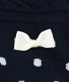 ANY KIDS ハイソックス（ドットリボン）