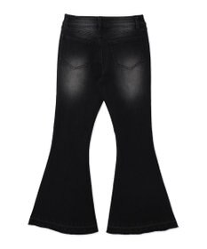 WEGO ローライズスーパーフレアデニムパンツ