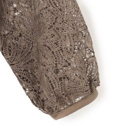 23区 S 【APPLAUDIR】ノーブルサテン リボンブーケレースコンビ ドレス