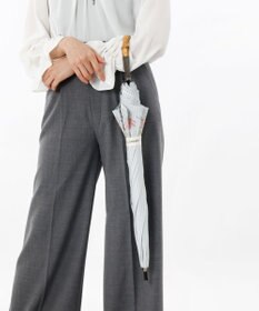 AURORA JILL STUART（ジル スチュアート）ミモザ刺しゅう晴雨兼用傘(長傘)