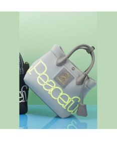 A.D.M.J. 【魔法の様に軽い】マジックライト/コード刺しゅうキューブトート21cm(Dカン付)