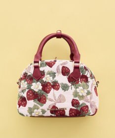 Maison de FLEUR いちごゴブラン2Wayボストンバッグ