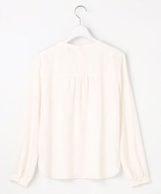 J.PRESS LADIES S ヌーディスバックサテン ブラウス