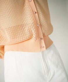 GRACE CONTINENTAL シアードルマンニットカーディガン