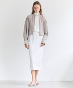 BEIGE， LAURA / ドライタッチ ストレッチショートスリーブニット