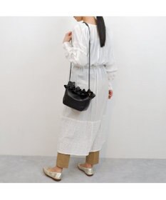 UNBILLION kakatoo フリルハンドルフラップショルダーバッグ