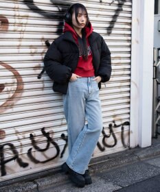 WEGO 3WAYファーフードパファーブルゾン