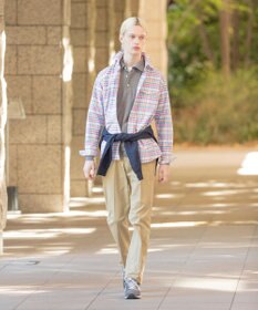 J.PRESS MEN 【きちんと感 × ニットのような柔らかな着心地】フレックスジャージ ポロシャツ