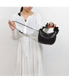 UNBILLION kakatoo フリルハンドルフラップショルダーバッグ