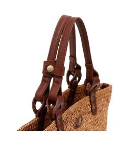 IBIZA ラフィア　ハンドバッグ