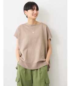 AMERICAN HOLIC 前振りニットフレンチスリーブプルオーバー