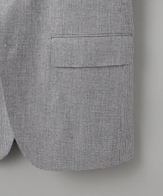 GOTAIRIKU 【CANONICO/カノニコ】サキソニーウールコットンブレンド ジャケット_グレー千鳥柄