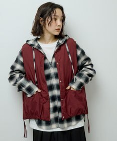 Green Parks サイドZIP中綿コクーンベスト