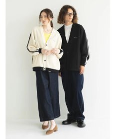 CRAFT STANDARD BOUTIQUE 【リサイクル】ラインカーディガン