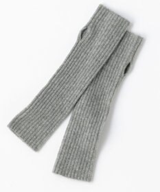 UNFILO 【洗える】ふわふわニット アームウォーマー