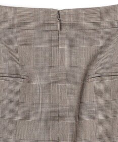 BEIGE， MER / グレンチェックスカート