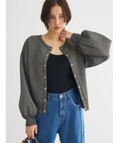 Green Parks ・ＥＬＥＮＣＡＲＥ　ＤＵＥ　２ｗａｙ　ラメカーディガン