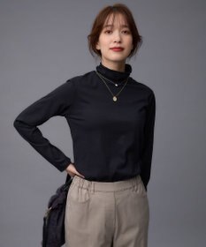 ANY L シアータートルネック