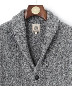 J.PRESS MEN 【Cash Lamb's Wool】ケーブルショール カーディガン