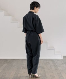 muuc ミニマル半袖シャツ〈ユニセックス・大きいサイズあり〉〈夏・軽やか〉〈セットアップ可能・羽織りOK〉〈上品きれいめオフィスカジュアル〉〈日本製〉