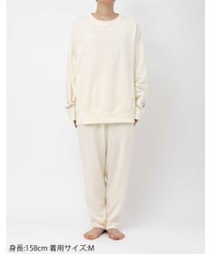 une nana cool 【綿混】あくびのお嬢さんのなめらか裏毛プルオーバー