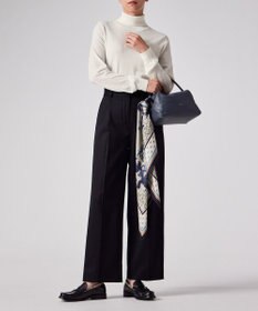 Paul Smith ドレープウール ストライプ タートルネック ニット