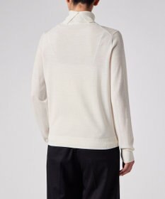 Paul Smith ドレープウール ストライプ タートルネック ニット