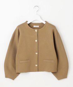 Feroux 【洗える】トラッドデザイン ニットジャケット