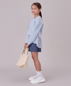 UNFILO 【UNFILO KIDS】デニムキュロット