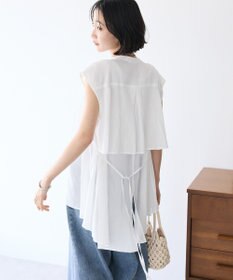 CRAFT STANDARD BOUTIQUE ヴィンテージボイルバックデザインブラウス