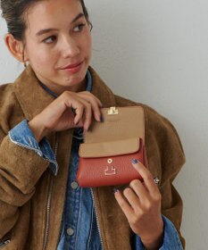 IACUCCI 【バイカラー】アバ ウォレット CERVO