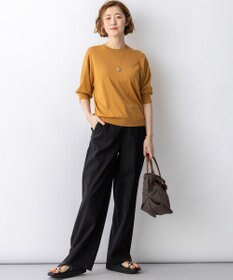 23区 【先行予約】キュプラコットン プルオーバー ニット